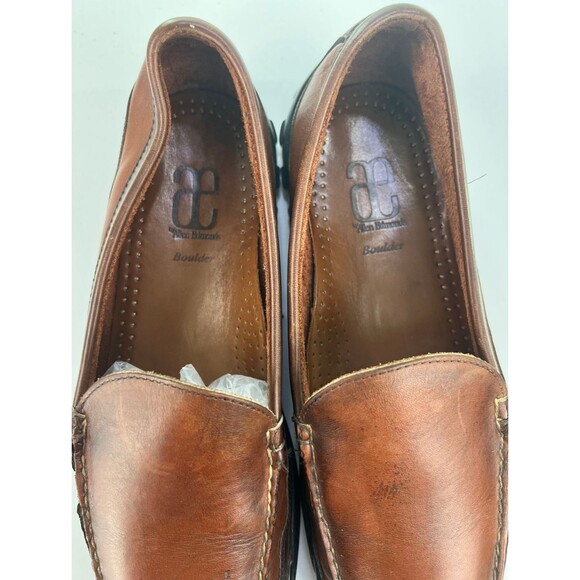 Allen Edmonds Boulder Men\'s Slip On Loafers Dress Shoes Size 9.5 D Leather Brown main image 8
